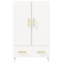 Weißes hohes Sideboard aus Holzwerkstoff, 69,5 x 31 x 115 cm von vidaXL, Sideboards - Ref: Foro24-828220, Preis: 90,47 €, Rab...