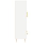 High white engineered wood sideboard 69.5x31x115 cm by vidaXL, Sideboards - Ref: Foro24-828220, Price: 90,37 €, Discount: %