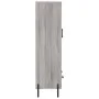 Aparador alto madera de ingeniería gris Sonoma 69,5x31x115 cm de vidaXL, Aparadores - Ref: Foro24-828250, Precio: 81,12 €, De...