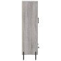 Aparador alto madera de ingeniería gris Sonoma 69,5x31x115 cm de vidaXL, Aparadores - Ref: Foro24-828250, Precio: 82,04 €, De...