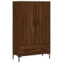 Tall sideboard engineered wood brown oak 69.5x31x115 cm by vidaXL, Sideboards - Ref: Foro24-828243, Price: 92,65 €, Discount: %