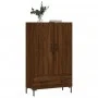 Tall sideboard engineered wood brown oak 69.5x31x115 cm by vidaXL, Sideboards - Ref: Foro24-828243, Price: 92,65 €, Discount: %