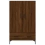 Tall sideboard engineered wood brown oak 69.5x31x115 cm by vidaXL, Sideboards - Ref: Foro24-828243, Price: 92,65 €, Discount: %