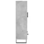 Aparador alto madera de ingeniería gris hormigón 69,5x31x115 cm de vidaXL, Aparadores - Ref: Foro24-828264, Precio: 91,96 €, ...