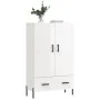 High glossy white engineered wood sideboard 69.5x31x115 cm by vidaXL, Sideboards - Ref: Foro24-828246, Price: 105,08 €, Disco...