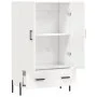 Hochglänzendes Sideboard aus weißem Holzwerkstoff, 69,5 x 31 x 115 cm von vidaXL, Sideboards - Ref: Foro24-828246, Preis: 105...