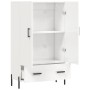 Hochglänzendes Sideboard aus weißem Holzwerkstoff, 69,5 x 31 x 115 cm von vidaXL, Sideboards - Ref: Foro24-828246, Preis: 106...