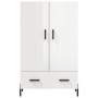 High glossy white engineered wood sideboard 69.5x31x115 cm by vidaXL, Sideboards - Ref: Foro24-828246, Price: 106,35 €, Disco...