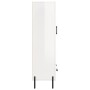 High glossy white engineered wood sideboard 69.5x31x115 cm by vidaXL, Sideboards - Ref: Foro24-828246, Price: 106,35 €, Disco...