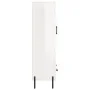 High glossy white engineered wood sideboard 69.5x31x115 cm by vidaXL, Sideboards - Ref: Foro24-828246, Price: 105,08 €, Disco...