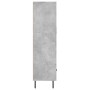 Aparador alto madera de ingeniería gris hormigón 69,5x31x115 cm de vidaXL, Aparadores - Ref: Foro24-828256, Precio: 87,57 €, ...
