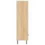 Aparador alto madera de ingeniería roble Sonoma 69,5x31x115 cm de vidaXL, Aparadores - Ref: Foro24-828255, Precio: 93,81 €, D...