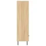 Tall Sonoma oak engineered wood sideboard 69.5x31x115 cm by vidaXL, Sideboards - Ref: Foro24-828255, Price: 92,64 €, Discount: %