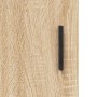Aparador alto madera de ingeniería roble Sonoma 69,5x31x115 cm de vidaXL, Aparadores - Ref: Foro24-828255, Precio: 93,81 €, D...