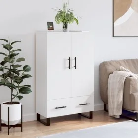High white engineered wood sideboard 69.5x31x115 cm by vidaXL, Sideboards - Ref: Foro24-828260, Price: 100,99 €, Discount: %