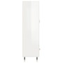 High glossy white engineered wood sideboard 69.5x31x115 cm by vidaXL, Sideboards - Ref: Foro24-828278, Price: 99,80 €, Discou...