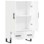 Weißes hohes Sideboard aus Holzwerkstoff, 69,5 x 31 x 115 cm von vidaXL, Sideboards - Ref: Foro24-828260, Preis: 102,29 €, Ra...