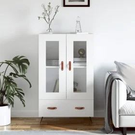 High white engineered wood sideboard 69.5x31x115 cm by vidaXL, Sideboards - Ref: Foro24-828268, Price: 85,76 €, Discount: %