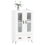 High white engineered wood sideboard 69.5x31x115 cm by vidaXL, Sideboards - Ref: Foro24-828268, Price: 85,76 €, Discount: %
