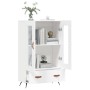 High white engineered wood sideboard 69.5x31x115 cm by vidaXL, Sideboards - Ref: Foro24-828268, Price: 86,71 €, Discount: %