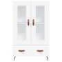 High white engineered wood sideboard 69.5x31x115 cm by vidaXL, Sideboards - Ref: Foro24-828268, Price: 86,71 €, Discount: %