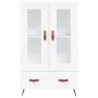High white engineered wood sideboard 69.5x31x115 cm by vidaXL, Sideboards - Ref: Foro24-828268, Price: 85,76 €, Discount: %