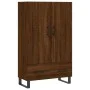Tall sideboard engineered wood brown oak 69.5x31x115 cm by vidaXL, Sideboards - Ref: Foro24-828267, Price: 93,51 €, Discount: %