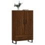 Tall sideboard engineered wood brown oak 69.5x31x115 cm by vidaXL, Sideboards - Ref: Foro24-828267, Price: 94,66 €, Discount: %