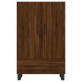 Tall sideboard engineered wood brown oak 69.5x31x115 cm by vidaXL, Sideboards - Ref: Foro24-828267, Price: 94,66 €, Discount: %