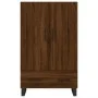 Tall sideboard engineered wood brown oak 69.5x31x115 cm by vidaXL, Sideboards - Ref: Foro24-828267, Price: 93,51 €, Discount: %