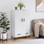 Hochglänzendes Sideboard aus weißem Holzwerkstoff, 69,5 x 31 x 115 cm von vidaXL, Sideboards - Ref: Foro24-828238, Preis: 99,...