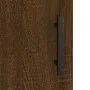 Aparador alto madera de ingeniería roble marrón 69,5x31x115 cm de vidaXL, Aparadores - Ref: Foro24-828267, Precio: 93,48 €, D...