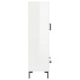 High glossy white engineered wood sideboard 69.5x31x115 cm by vidaXL, Sideboards - Ref: Foro24-828238, Price: 99,56 €, Discou...