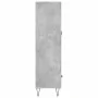 Hohes Sideboard aus betongrauem Holzwerkstoff, 69,5 x 31 x 115 cm von vidaXL, Sideboards - Ref: Foro24-828296, Preis: 83,97 €...