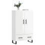 High glossy white engineered wood sideboard 69.5x31x115 cm by vidaXL, Sideboards - Ref: Foro24-828262, Price: 103,04 €, Disco...
