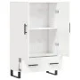 Hochglänzendes Sideboard aus weißem Holzwerkstoff, 69,5 x 31 x 115 cm von vidaXL, Sideboards - Ref: Foro24-828262, Preis: 101...