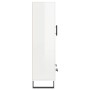 High glossy white engineered wood sideboard 69.5x31x115 cm by vidaXL, Sideboards - Ref: Foro24-828262, Price: 103,04 €, Disco...