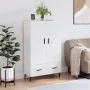 High glossy white engineered wood sideboard 69.5x31x115 cm by vidaXL, Sideboards - Ref: Foro24-828254, Price: 99,74 €, Discou...