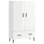 High glossy white engineered wood sideboard 69.5x31x115 cm by vidaXL, Sideboards - Ref: Foro24-828254, Price: 99,74 €, Discou...