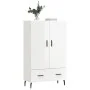 High glossy white engineered wood sideboard 69.5x31x115 cm by vidaXL, Sideboards - Ref: Foro24-828254, Price: 99,74 €, Discou...