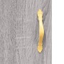 Aparador alto madera de ingeniería gris Sonoma 69,5x31x115 cm de vidaXL, Aparadores - Ref: Foro24-828282, Precio: 96,55 €, De...