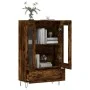 Tall sideboard engineered wood smoked oak 69.5x31x115 cm by vidaXL, Sideboards - Ref: Foro24-828297, Price: 85,95 €, Discount: %