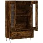 Tall sideboard engineered wood smoked oak 69.5x31x115 cm by vidaXL, Sideboards - Ref: Foro24-828297, Price: 85,95 €, Discount: %
