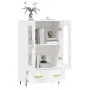 Hohes Sideboard aus weißem Holzwerkstoff, 69,5 x 31 x 115 cm von vidaXL, Sideboards - Ref: Foro24-828276, Preis: 88,15 €, Rab...