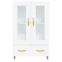 Hohes Sideboard aus weißem Holzwerkstoff, 69,5 x 31 x 115 cm von vidaXL, Sideboards - Ref: Foro24-828276, Preis: 88,15 €, Rab...