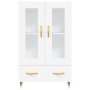 Hohes Sideboard aus weißem Holzwerkstoff, 69,5 x 31 x 115 cm von vidaXL, Sideboards - Ref: Foro24-828276, Preis: 89,27 €, Rab...