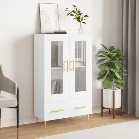 High white engineered wood sideboard 69.5x31x115 cm by vidaXL, Sideboards - Ref: Foro24-828284, Price: 106,21 €, Discount: %