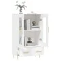 High white engineered wood sideboard 69.5x31x115 cm by vidaXL, Sideboards - Ref: Foro24-828284, Price: 106,21 €, Discount: %
