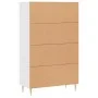 High white engineered wood sideboard 69.5x31x115 cm by vidaXL, Sideboards - Ref: Foro24-828284, Price: 106,21 €, Discount: %