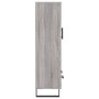 Aparador alto madera de ingeniería gris Sonoma 69,5x31x115 cm de vidaXL, Aparadores - Ref: Foro24-828266, Precio: 95,77 €